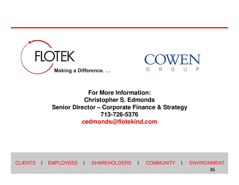 4th Annual Ultimate Energy Conference – Flotek Industries Inc. – slide 35