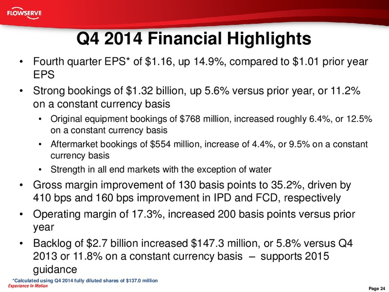 Barclays Industrial Select Conference – Flowserve Corp. – slide 23