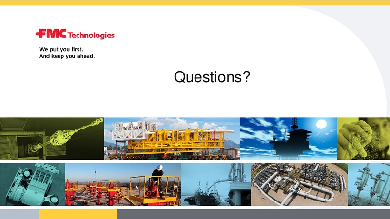 Jefferies 2014 Global Energy Conference – Fmc Technologies, Inc. – slide 14
