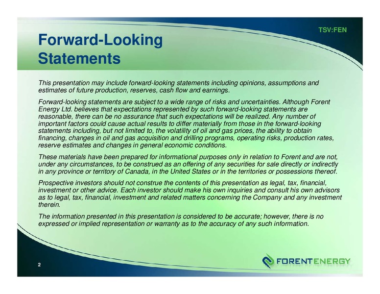 Balanced Growth Strategy – Forent Energy Ltd. – slide 2