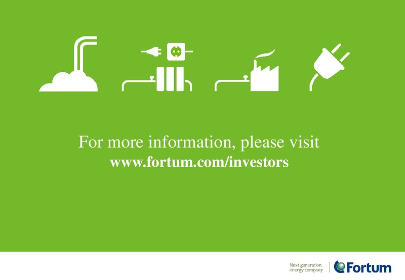 INVESTOR PRESENTATION – Fortum – slide 51