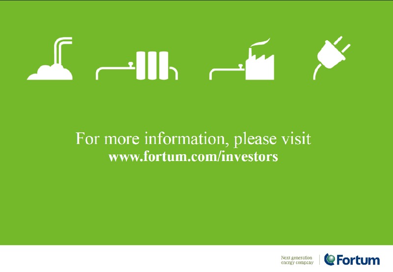 Investor Presentation – Fortum – slide 53