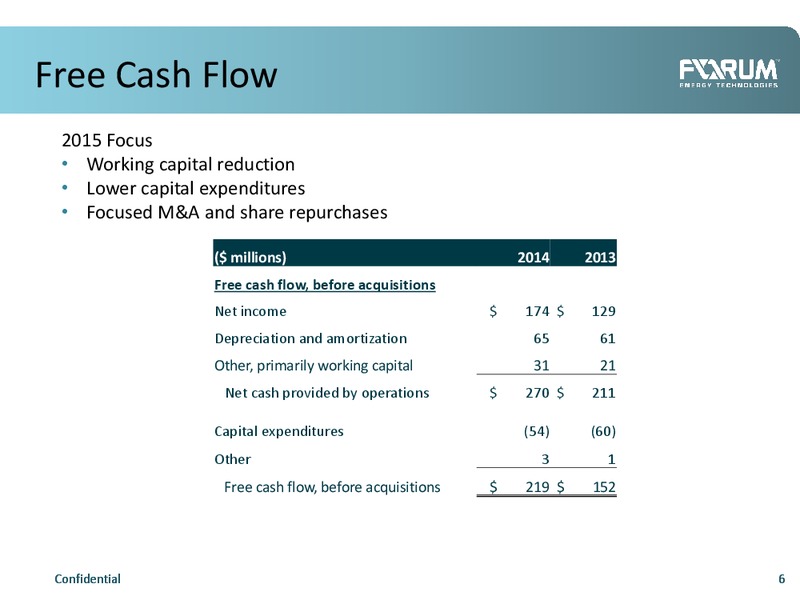 HOWARD WEIL CONFERENCE – Forum Energy Technologies, Inc. – slide 5