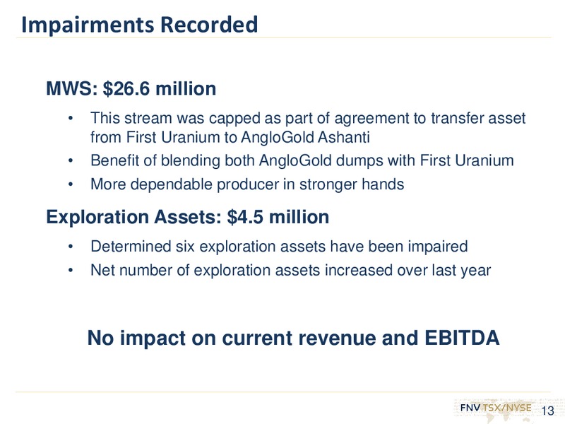 2014 RESULTS & INVESTOR DAY – Franco-Nevada Corporation – slide 12