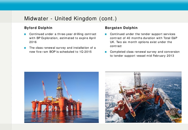 4Q 2013 EARNINGS CALL – Fred Olsen Energy – slide 27