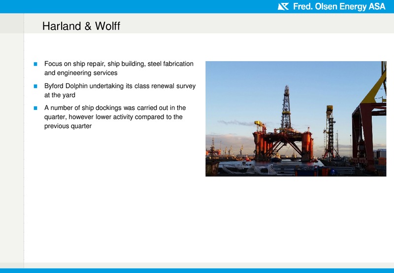 Q4 2014 EARNINGS CALL – Fred Olsen Energy – slide 30
