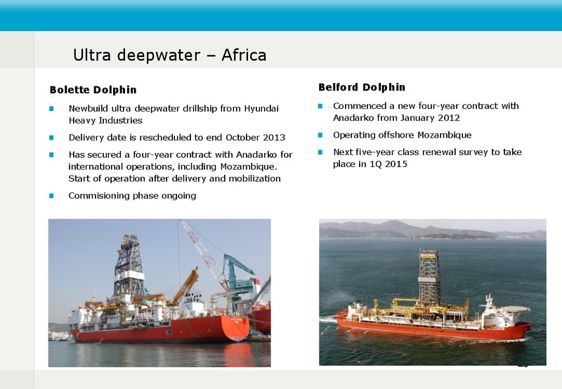Q2 2013 EARNINGS CALL – Fred Olsen Energy – slide 23