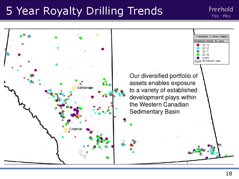 INVESTOR PRESENTATION – Freehold Royalties Ltd. – slide 17