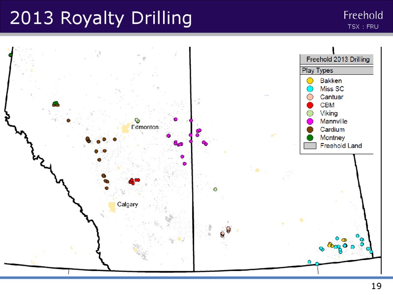 INVESTOR PRESENTATION – Freehold Royalties Ltd. – slide 18