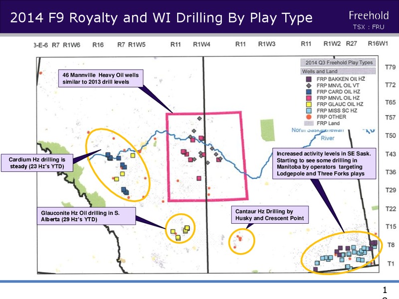 Investor Presentation – Freehold Royalties Ltd. – slide 17