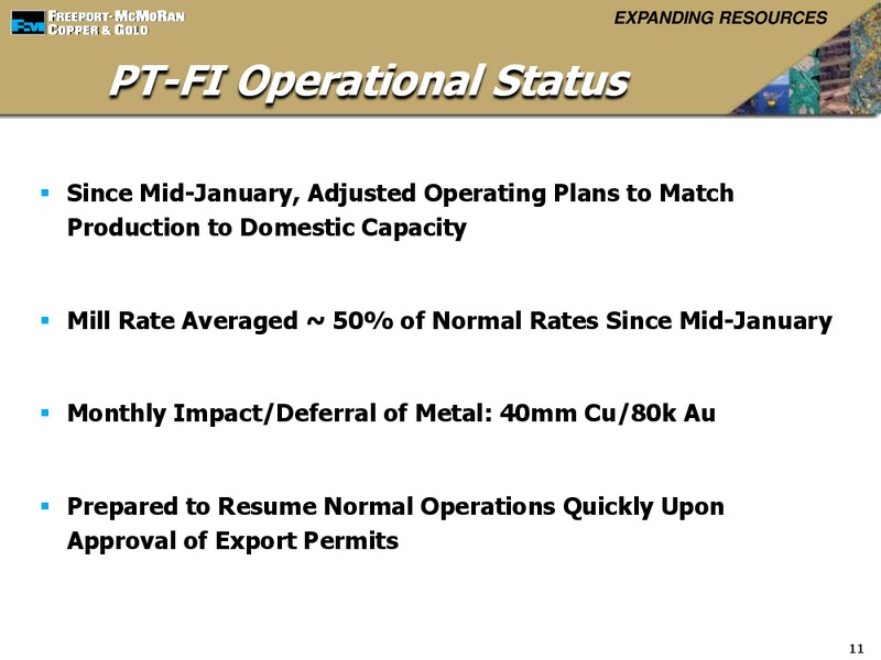BARCLAYS SELECT SERIES 2014 – Freeport-Mcmoran Inc. – slide 10