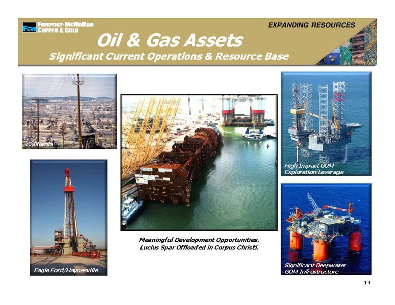 Management Presentations – Freeport-Mcmoran Inc. – slide 13