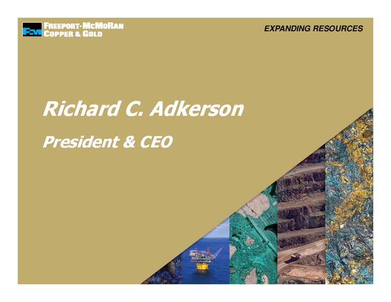 Management Presentations – Freeport-Mcmoran Inc. – slide 16