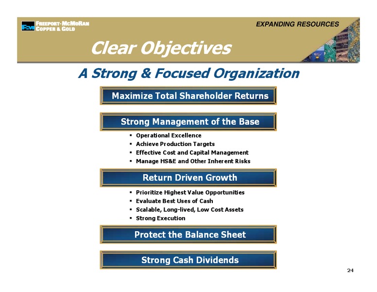 Management Presentations – Freeport-Mcmoran Inc. – slide 23