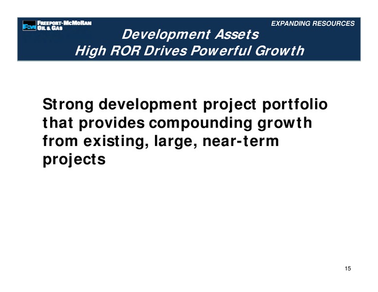 Management Presentations – Freeport-Mcmoran Inc. – slide 69