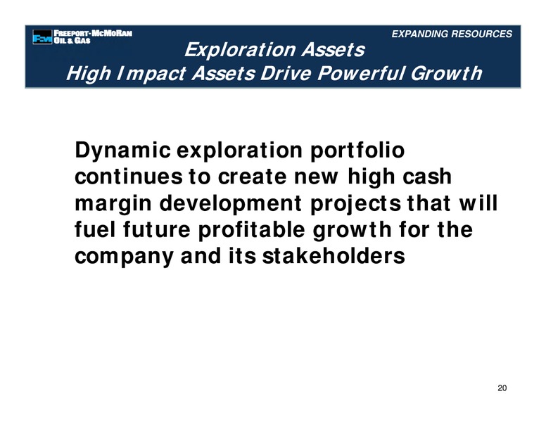 Management Presentations – Freeport-Mcmoran Inc. – slide 74
