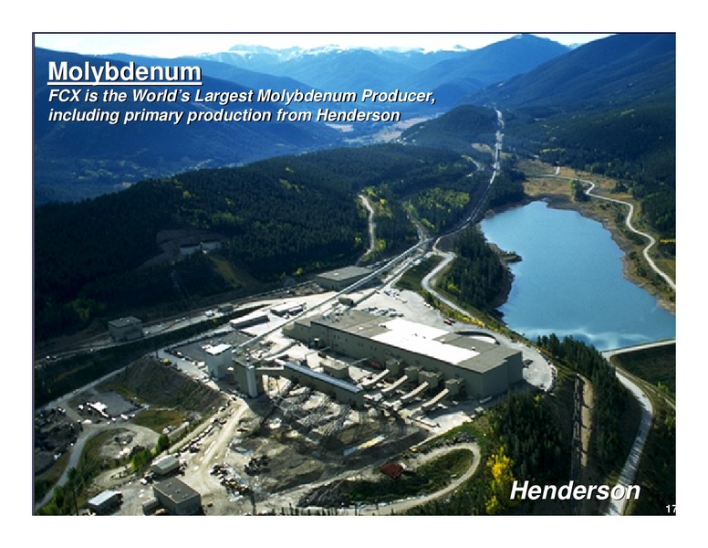 Harvard Business Club – Freeport-Mcmoran Inc. – slide 17