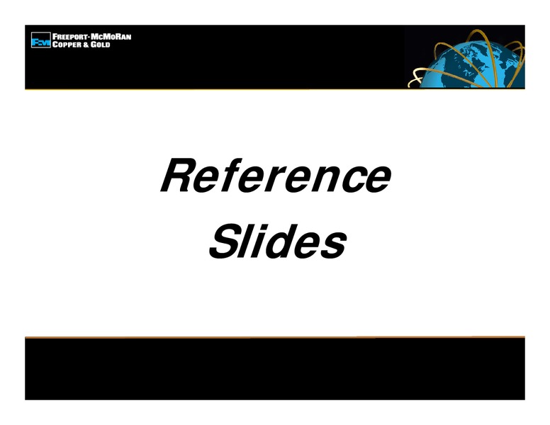 4th Quarter 2011 Earnings Conference Call – Freeport-Mcmoran Inc. – slide 34