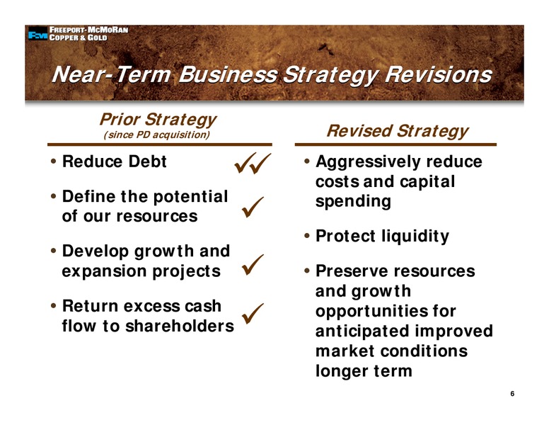 4th Quarter 2008 Earnings Conference Call – Freeport-Mcmoran Inc. – slide 5
