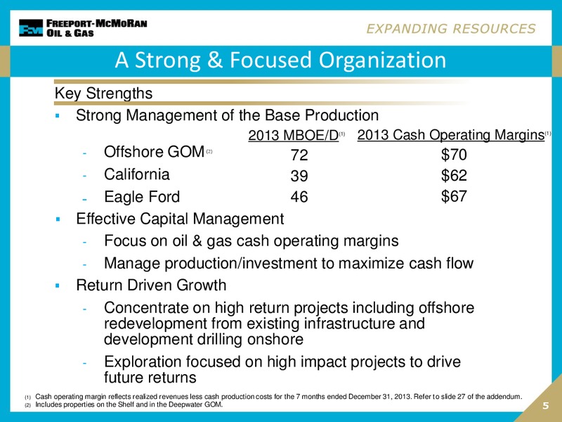 2014 Credit Suisse Energy Summit – Freeport-Mcmoran Inc. – slide 4