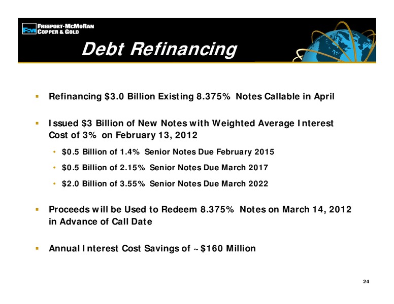 21st Annual BMO Capital Market – Freeport-Mcmoran Inc. – slide 23
