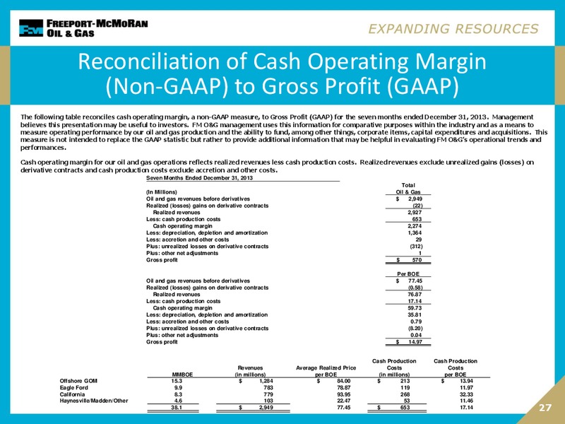 2014 Credit Suisse Energy Summit – Freeport-Mcmoran Inc. – slide 26