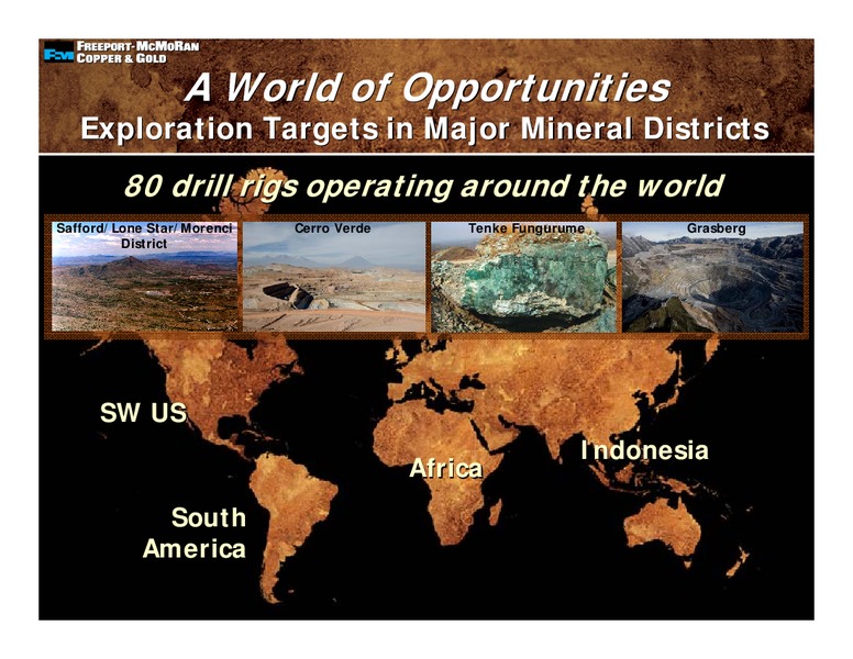 2008 Global Metals Mining & Steel Conference – Freeport-Mcmoran Inc. – slide 20