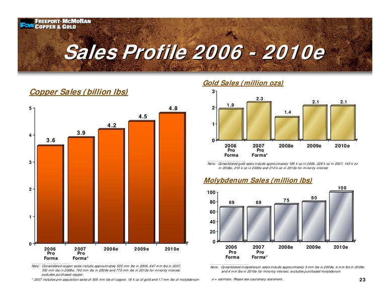 2008 Global Metals Mining & Steel Conference – Freeport-Mcmoran Inc. – slide 22