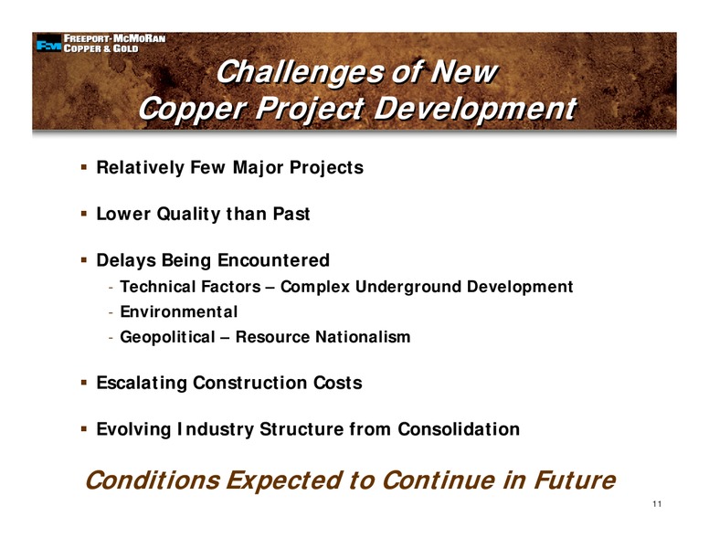 JPMorgan 3rd Annual Basics & Industrials Conference – Freeport-Mcmoran Inc. – slide 10