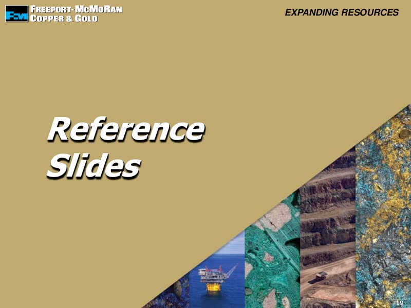 Deutsche Bank Global Industrials & Basic Materials Conference – Freeport-Mcmoran Inc. – slide 18