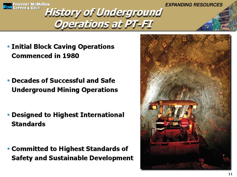 Global Mining & Materials Conference – Freeport-Mcmoran Inc. – slide 10