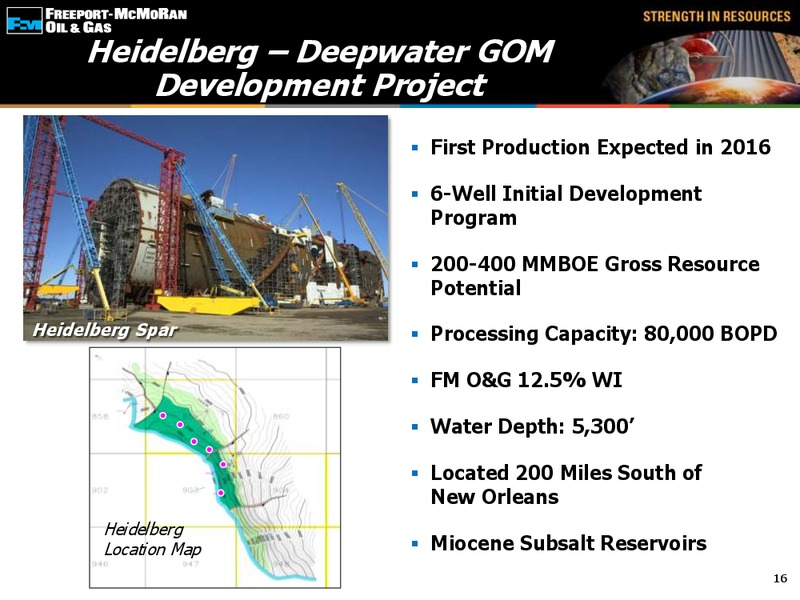 CEO Energy Power Conference – Freeport-Mcmoran Inc. – slide 15
