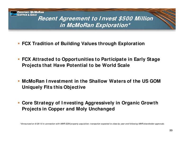 2010 Global Steel & Mining Conference – Freeport-Mcmoran Inc. – slide 22