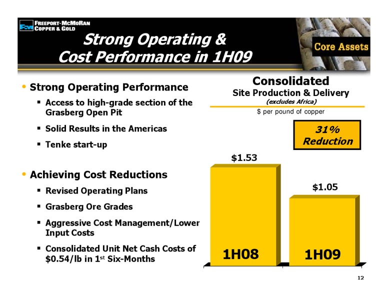 2009 Global Steel and Mining Conference – Freeport-Mcmoran Inc. – slide 11