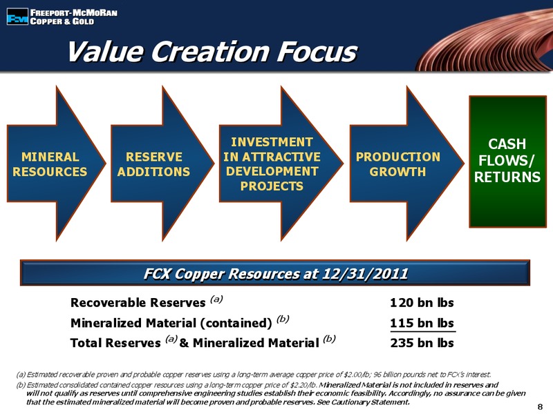 3rd Annual Dahlman Rose & Co Global Metals Mining & Materials Conference – Freeport-Mcmoran Inc. – slide 7