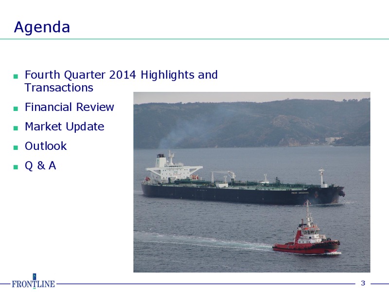 Q4 2014 Results – Frontline Energy Inc. – slide 2