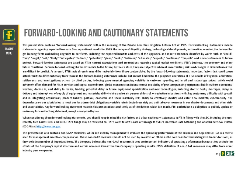 Barclays CEO Energy Power Conference – FTS International Inc. – slide 11