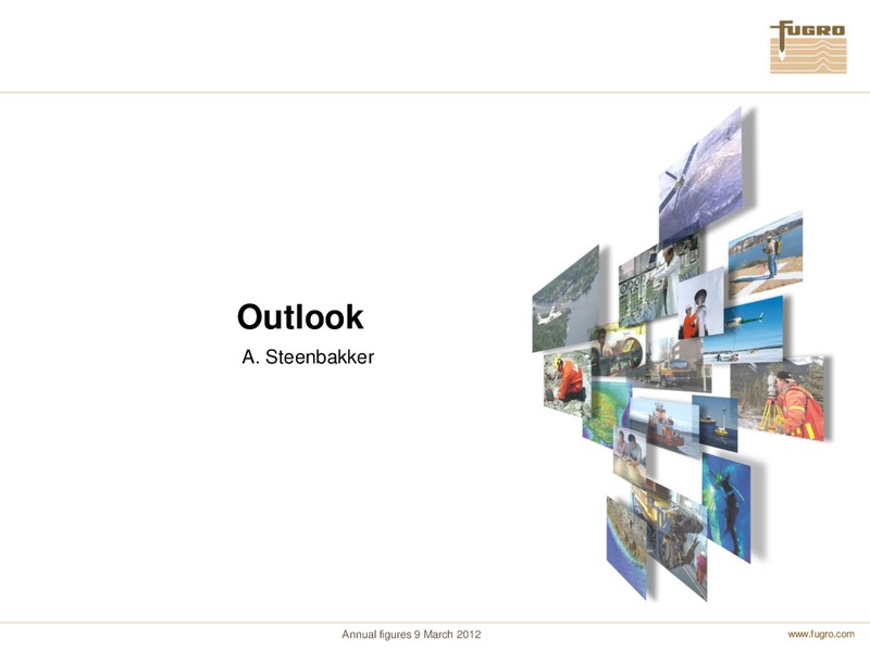ANNUAL FIGURES 2011 – FUGRO – slide 26