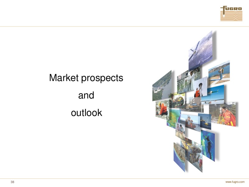 ANNUAL FIGURES 2010 – FUGRO – slide 38