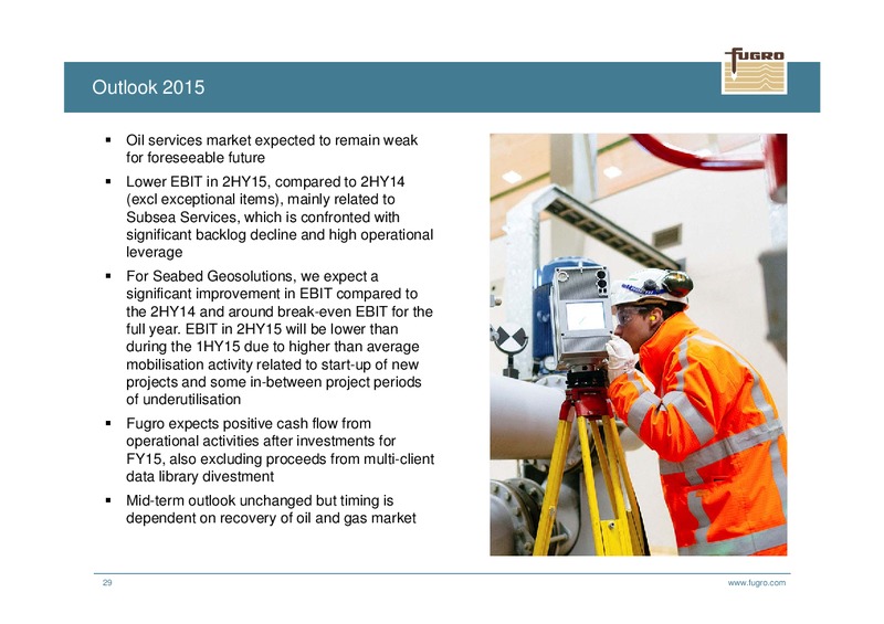 H1 2015 Earnings Call – FUGRO – slide 29