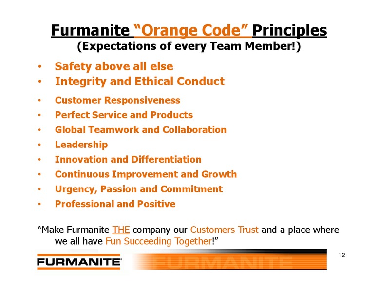 Investor Presentation – Furmanite – slide 11