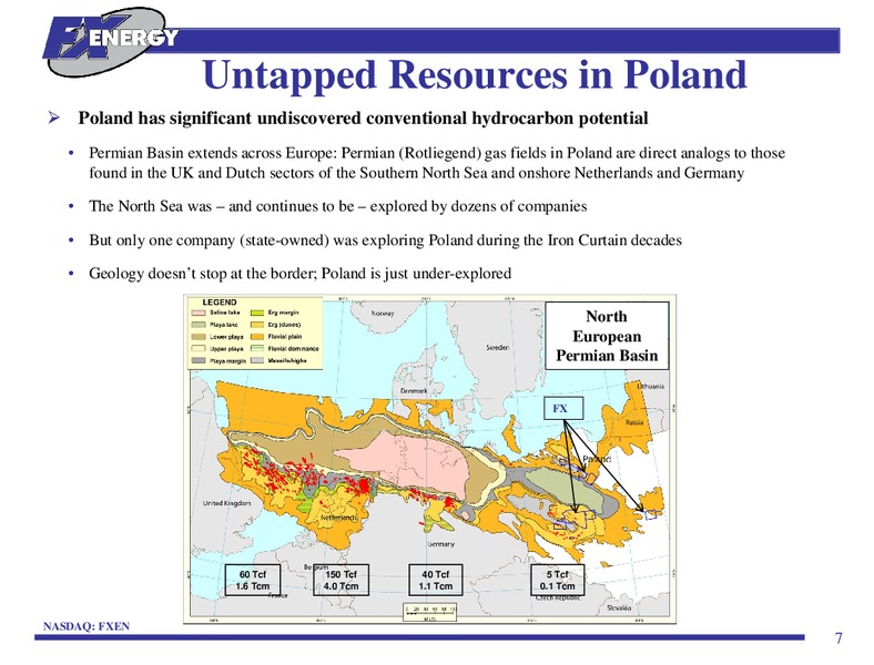 INVESTOR PRESENTATION – Fx Energy Inc. – slide 6