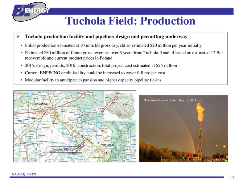 INVESTOR PRESENTATION – Fx Energy Inc. – slide 16