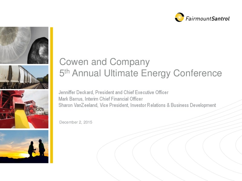 Cowen and Company 5th Annual Ultimate Energy Conference – Fairmount Santrol – slide 1