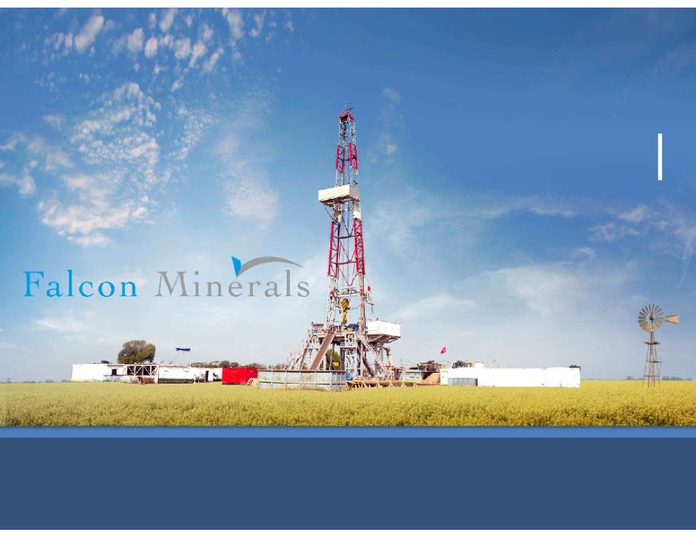 January 2019 Investor Presentation – Falcon Minerals – slide 1