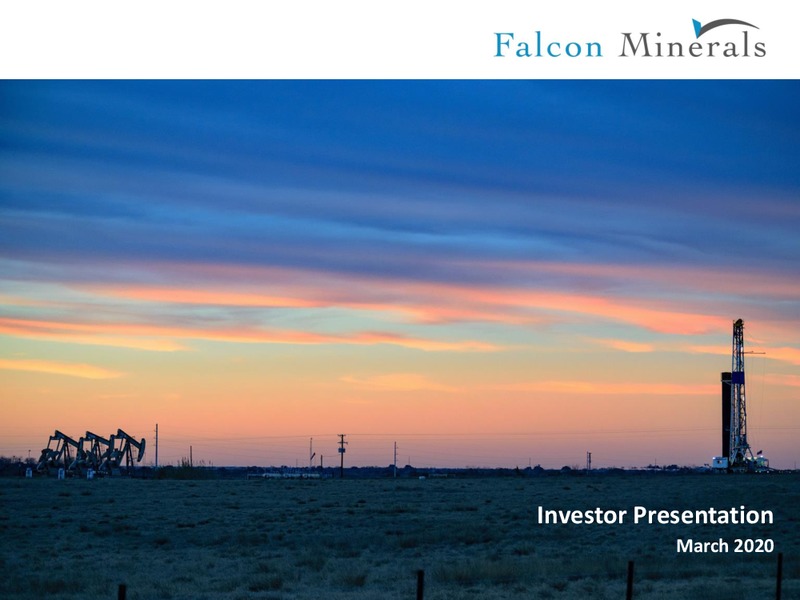 March 2020 Investor Presentation – Falcon Minerals – slide 1