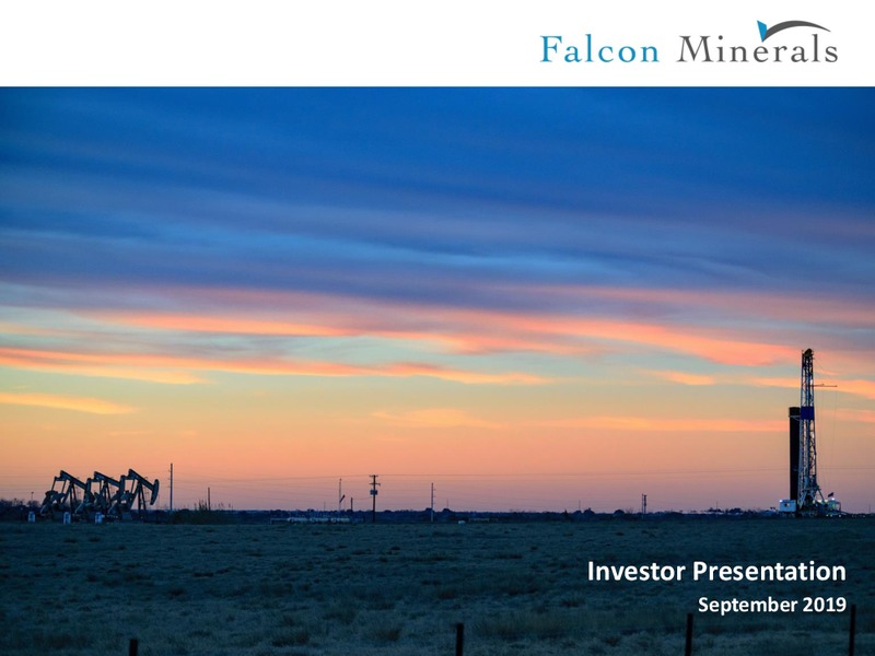 Barclays CEO Energy Power Conference – Falcon Minerals – slide 1