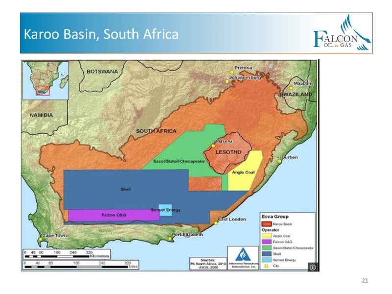March 2017 Corporate Presentation – Falcon Oil & Gas Ltd. – slide 19