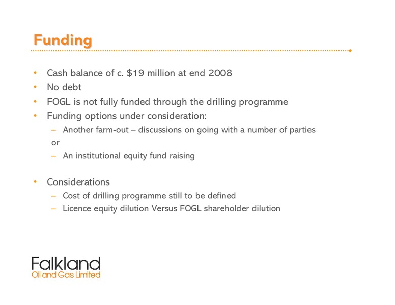 Oil Barrel Conference – Falkland Oil and Gas Ltd.(FOGL) – slide 15