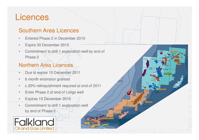 June 2011 Annual General Meeting – Falkland Oil and Gas Ltd.(FOGL) – slide 14